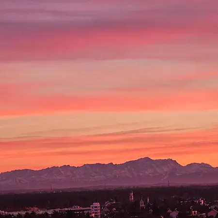 Apartment Stylische Sunset-wohnung Augsburg